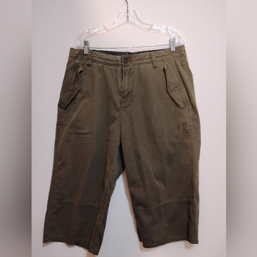 Men's Olive Green Pants GUESS 100% Authentic Brand Fine Quality Cotton Size 33